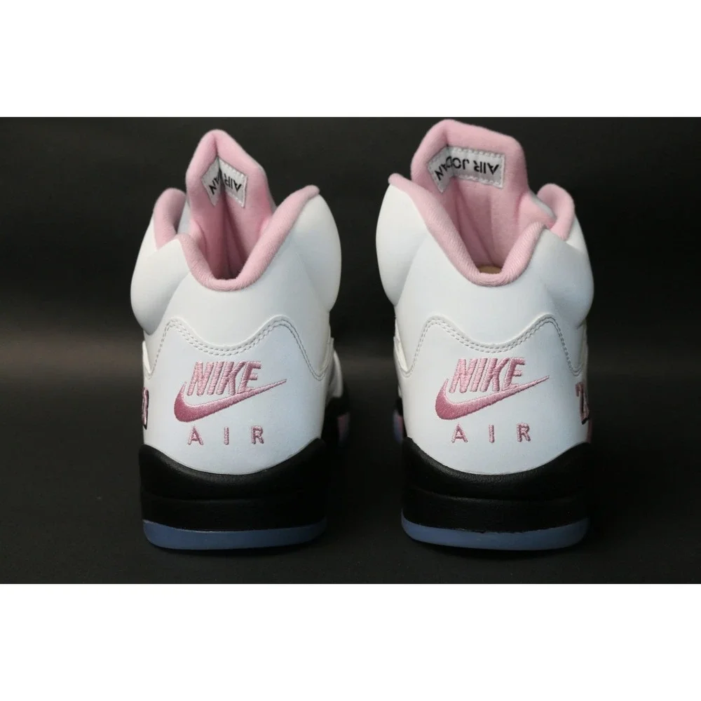 Nike Air Jordan 5 Retro OG Medium Soft Pink White HQ7978-102 Mens 11 /EU 45/UK10